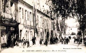 Sidi-Bel-Abbes - Rue de Strasbourg
